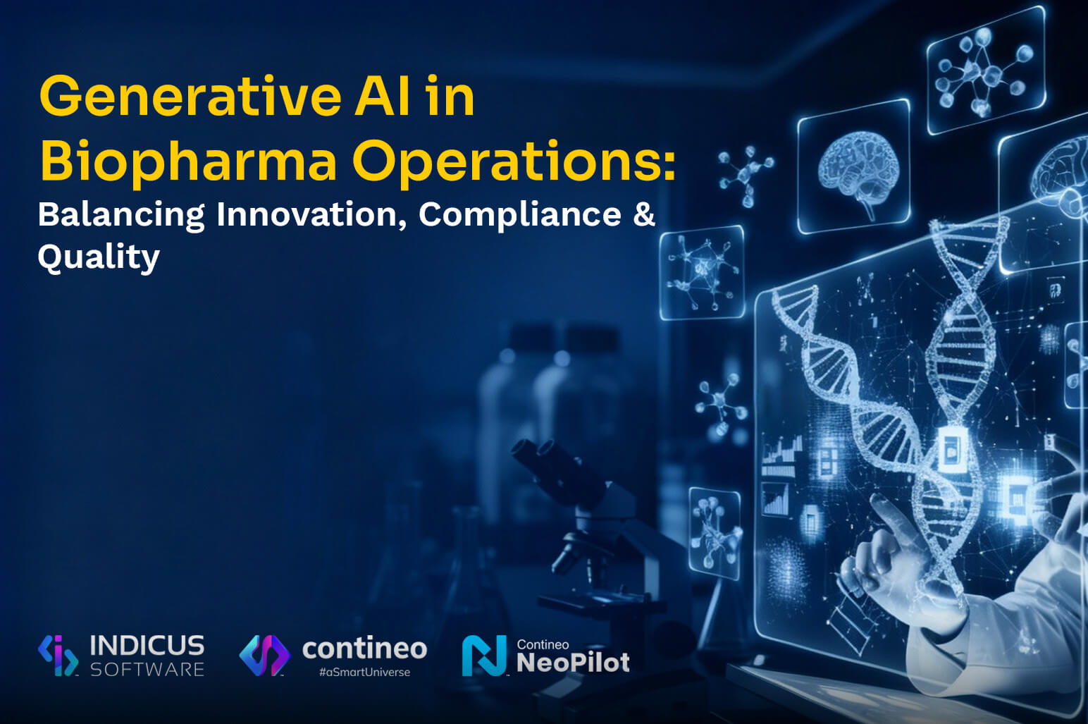 You are currently viewing Generative AI in Biopharma Operations: Balancing Innovation, Compliance & Quality