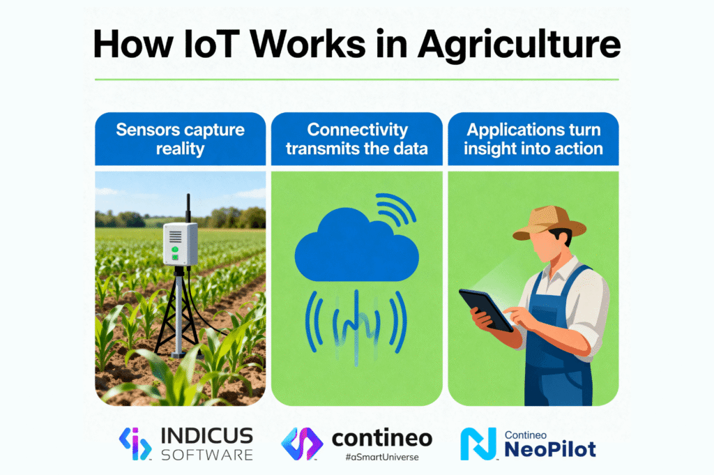 How IoT Works in Agriculture 