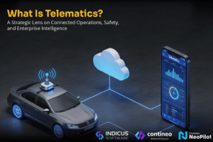 Read more about the article What Is Telematics? A Strategic Lens on Connected Operations, Safety, and Enterprise Intelligence