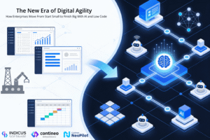 Read more about the article The New Era of Digital Agility: How Enterprises Move From Start Small to Finish Big With AI and Low Code          