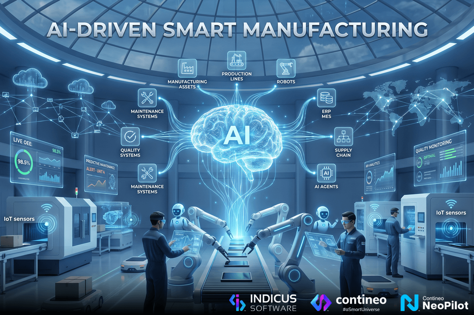 You are currently viewing AI-Driven Smart Manufacturing: Beyond Industry 4.0